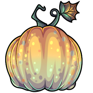 Harvest Moon Pumpkin — original Santae HD item artwork
