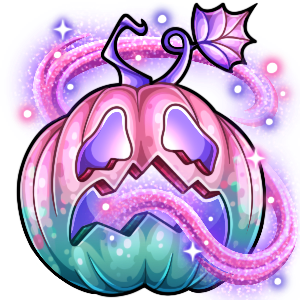 Candied Curse Pumpkin — original Santae HD item artwork